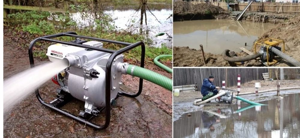 Откачка талых вод