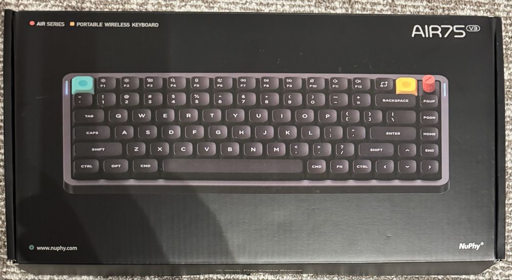 NuPhy Air75 V3 Wireless Mechanical Keyboard