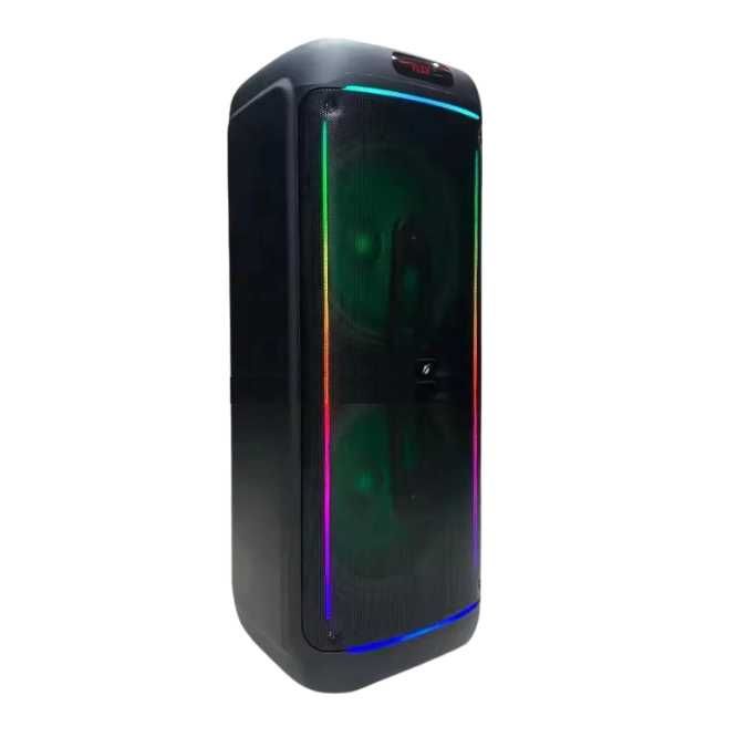 Професионална двойна караоке тонколона 2х15 инча KTS-1939 с Bluetooth