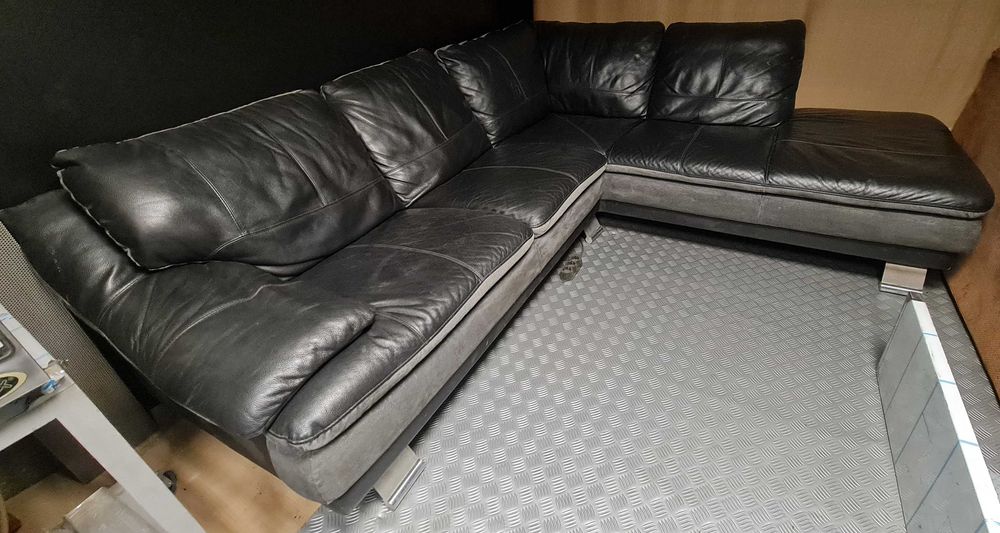 Диван естествена кожа