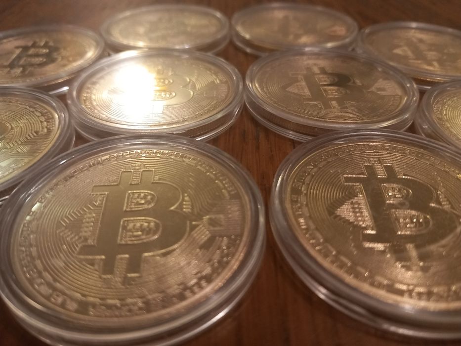 Колекционерски Позлатен Биткойн (Bitcoin)