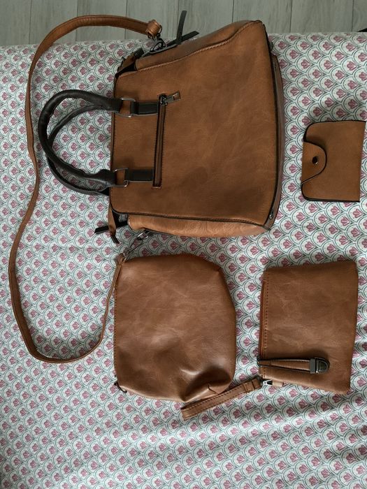 Vand geanta 3 in 1 piele