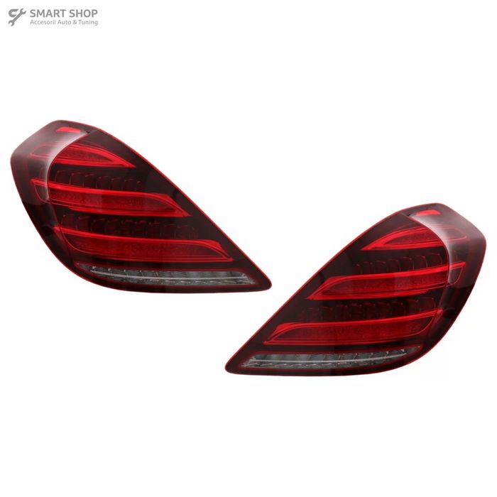 Stopuri Full LED MERCEDES S-Class W222 (2013-2017) Semnalizare Dinamic