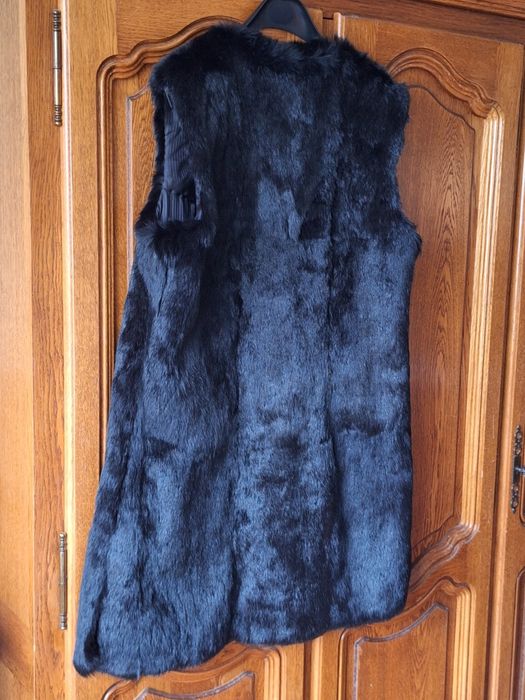Vesta din blana naturala de iepure