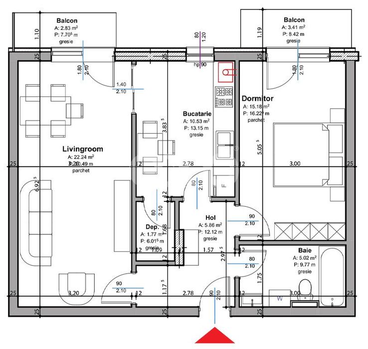 Apartament 2 camere Pitesti | Zona Stadion