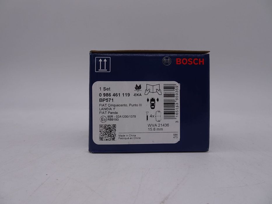 Bosch BP571 - Plăcuțe de frână auto punte față - Calitate Bosch