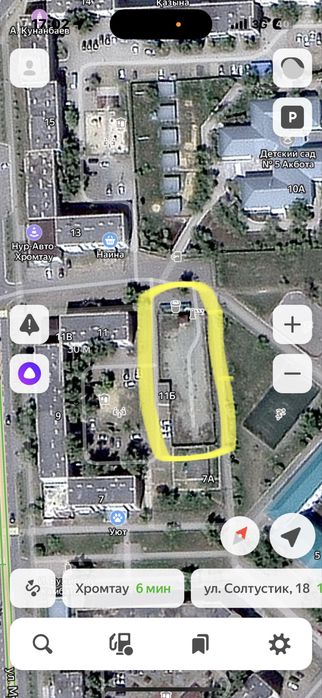 Продам участок в центре города Хромтау