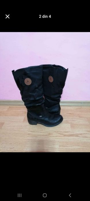 Cizme imblănite dama Rieker