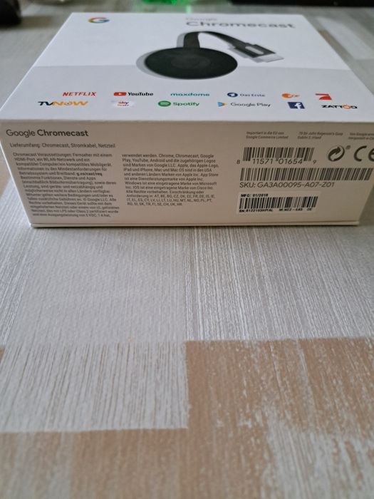 Google Chromecast 2 оригинлно