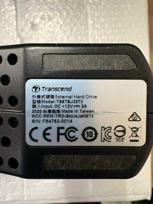 Внешний жесткий диск HDD 8tb transcend