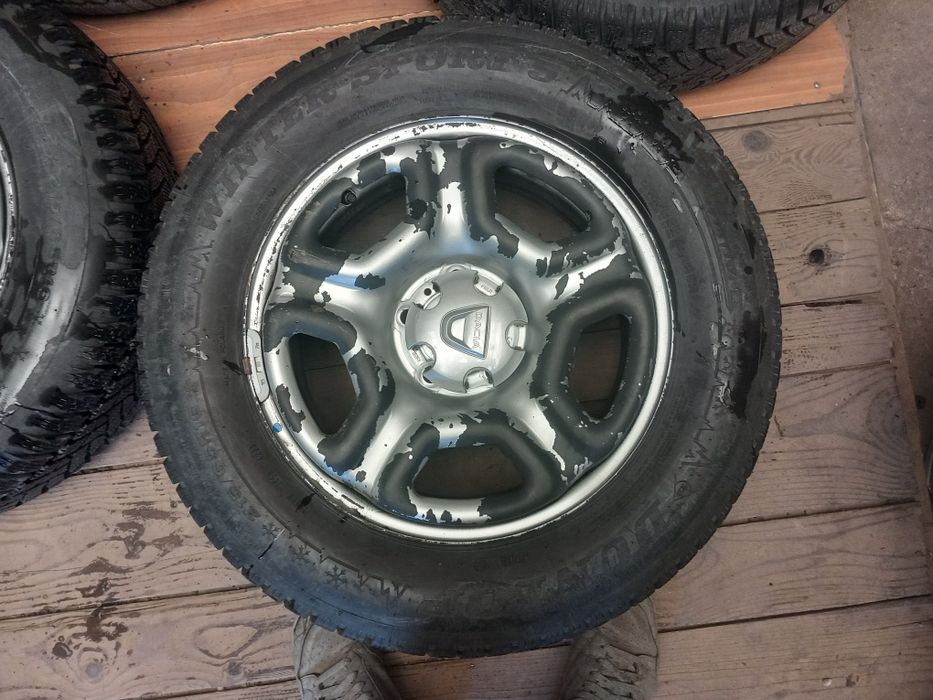 Jante dacia duster r16 anvelope iarna 215 65 16