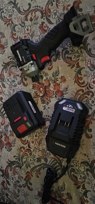 bormasina parkside performance 20V  PDSSAP 20-Li D3 baterie 8ah 20v