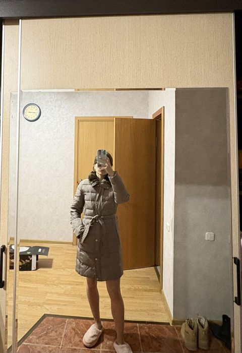 Пальто утепленное xs/s