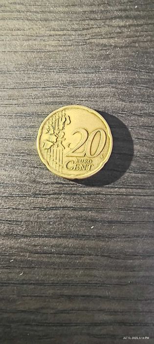 Moneda 20 eurocent 2002 Germania