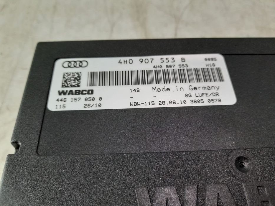Modul control suspensie 4H0907553B Audi A8 D4/4H [2010 - 2014] 4.2 td