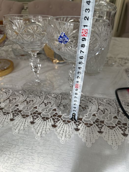 Конфетница Хрусталь на ножке