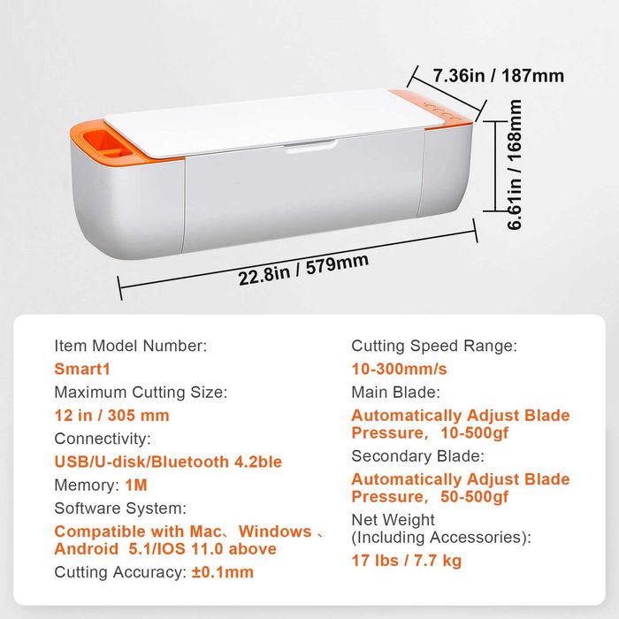 Режещ плотер VEVOR 375 mm – свободата да твориш