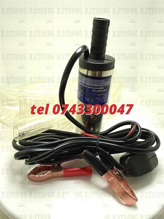 Promo Pompa Electrica Auto Submersibila 12V, 12 L/min, 38Mm, Mutare C