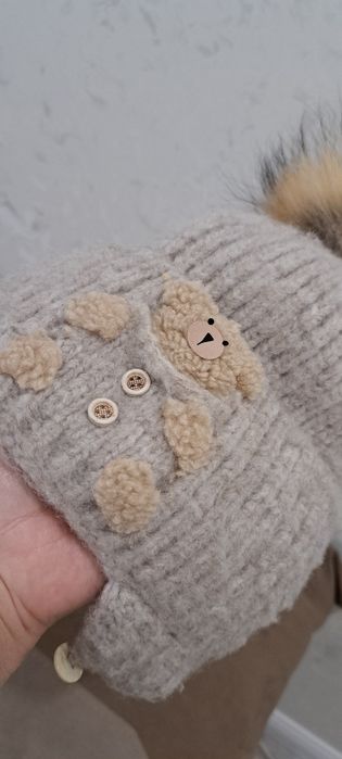 Шапка снуд 50-52 зима