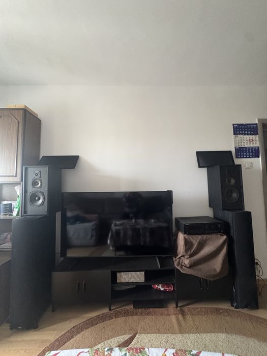 Linie sistem audio sansui + boxe Dual Cl 9020 A
