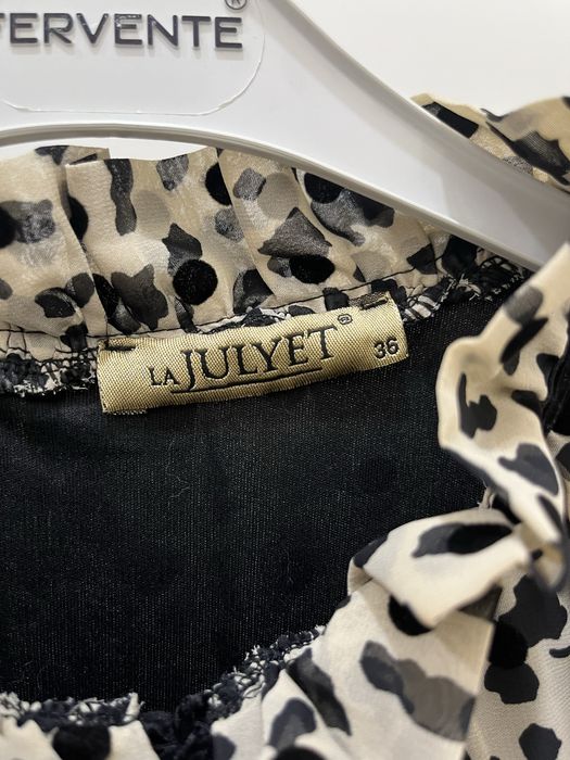 Женское платье с леопардовым принтом турецкого бренда LA JULYET