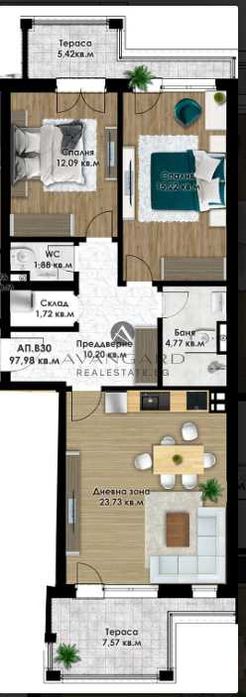 оф.18286 3-ен Кючук Париж/Коматевски възел