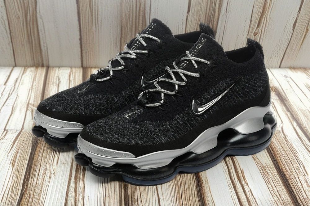 !НОВИ! Nike Air Max Scorpion | Black/Silver | + КУТИЯ