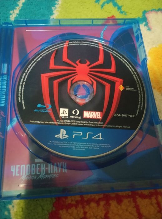 Продам Spider man-miles morales