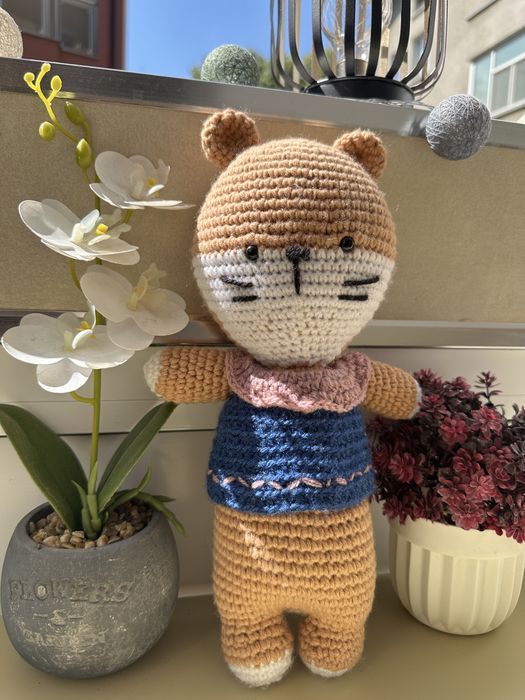 Ръчно изплетени играчки