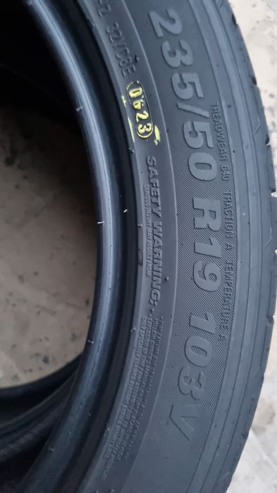 2 Anvelope (M/S-Vară) Kumho 235 50 R19 aproape NOI DOT 0623.