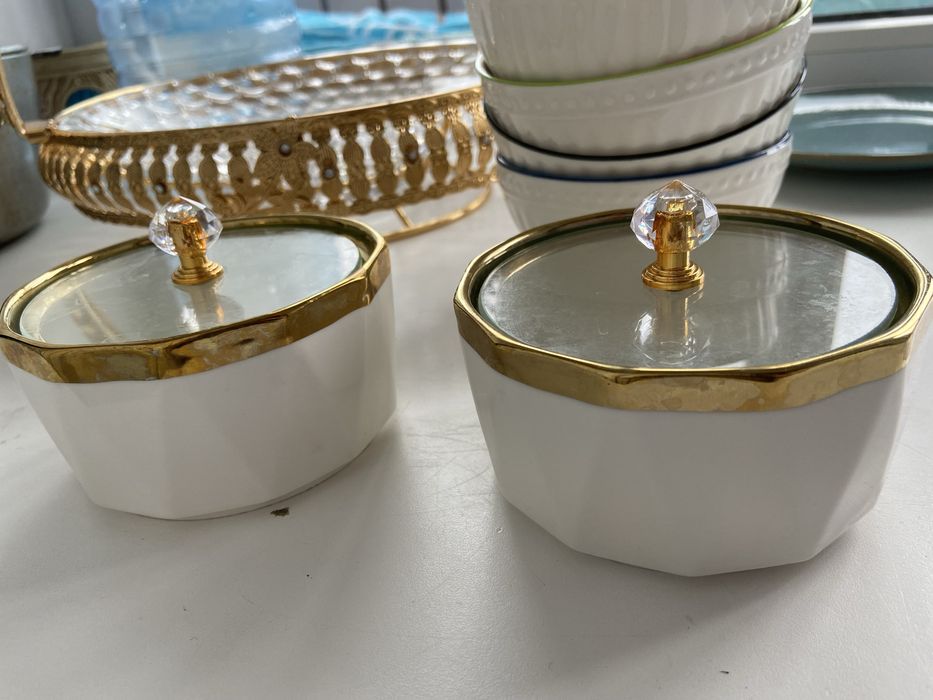 Посуда тарелка, кесе