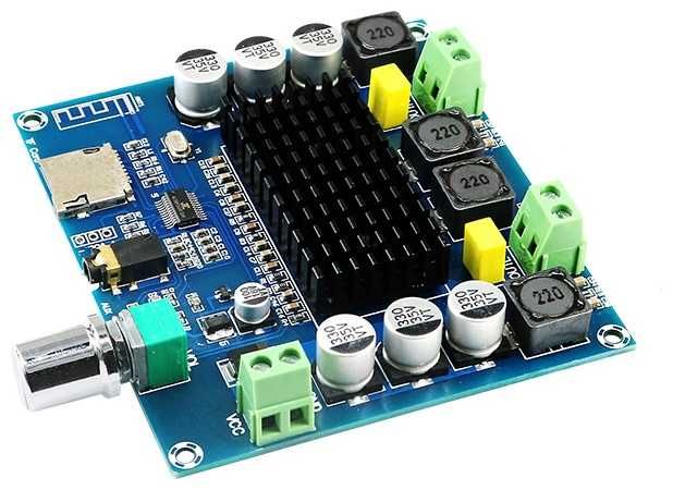 Плата стерео усилителя XH-A105  2х100 ватт.