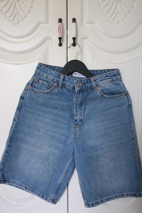 дънкови къси панталони