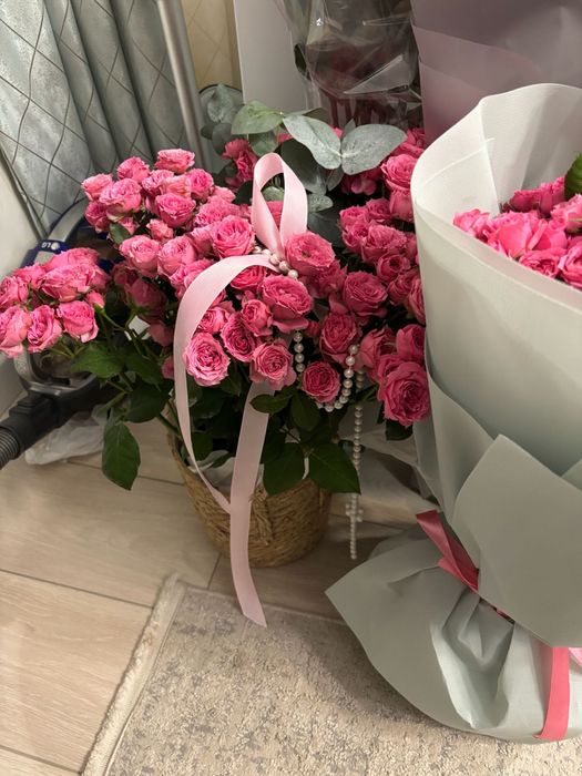 Цветы свежие, только получили