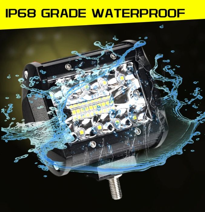 Proiector auto offroad 10cm 60w FLOOD