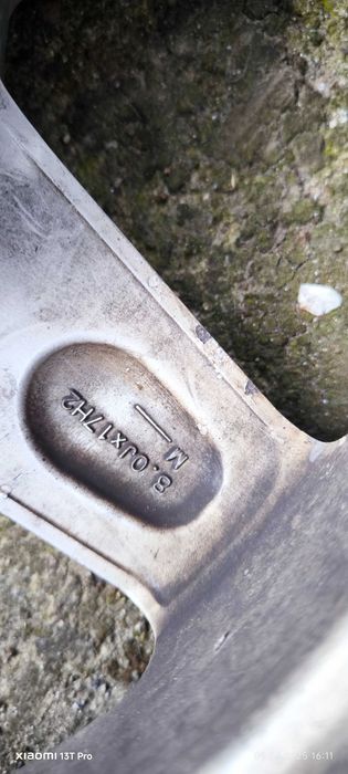 Продавам 4 броя джанти с гуми за WW i AUDI  17 цола