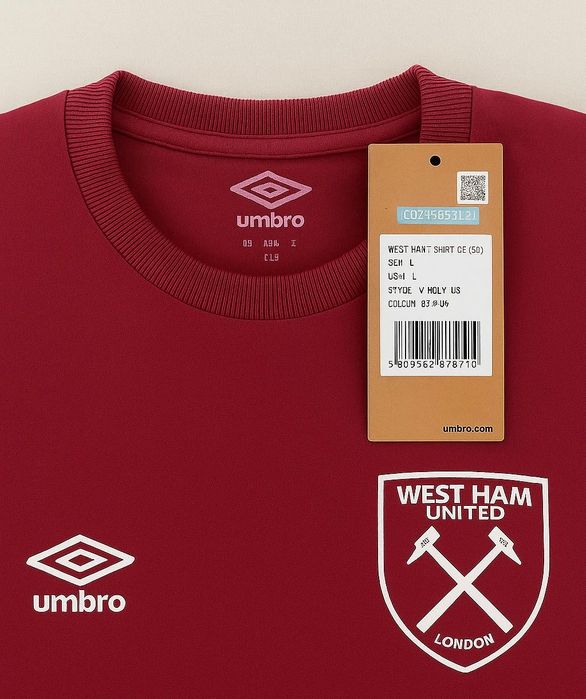 WEST HAM UMBRO Тениска нова