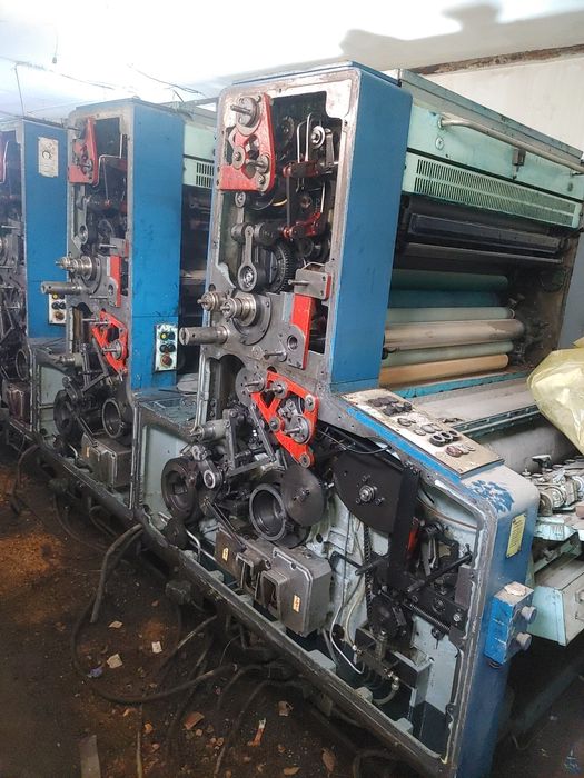 Все запчасти Офсетная машина Planeta Super Variant P44 Формат А1 плюс