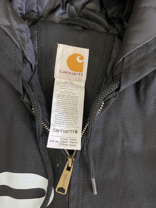 Geaca Marlboro x Carhartt neagra