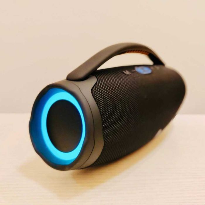 Тонколона Boombox 3 - XXL Bluetooth Говорител + 2 микрофона водоустойчива, светлини