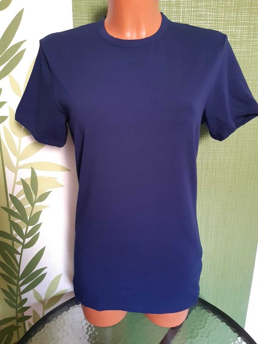 Tricou cu mânecă scurtă, culoare bleumarin, marimea M, Intimissimi