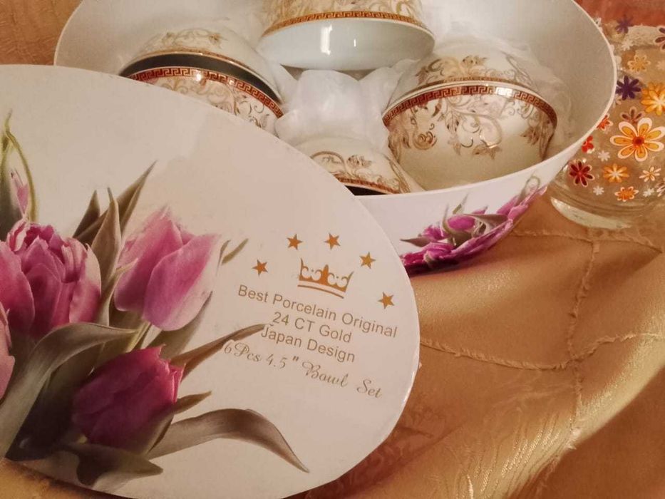 Пиалы Фарфор 6шт Подарочный набор