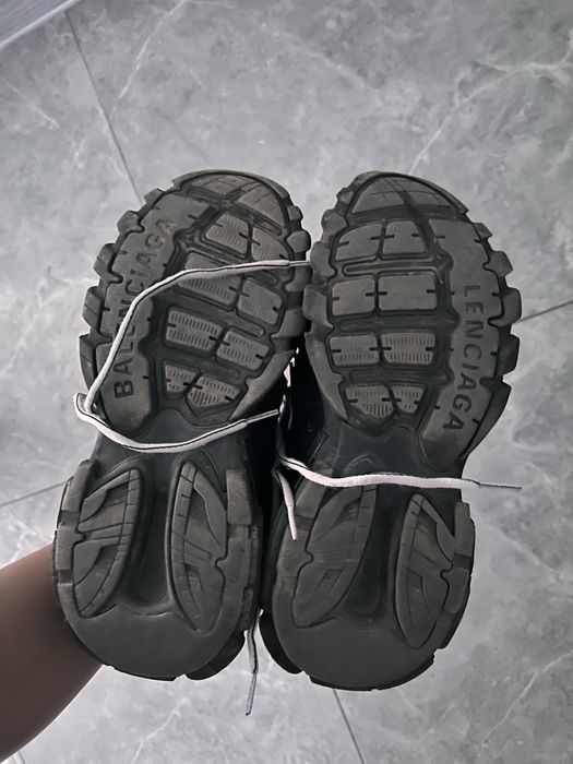 balenciaga track 1 черно белые