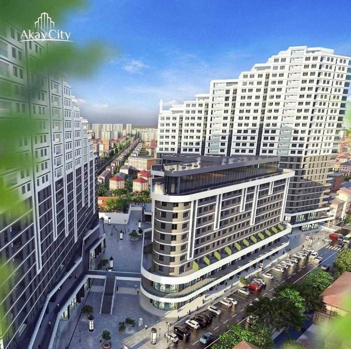 Продается 2/9/10 50м2 в ЖК Akay city, ор-р: Дархан