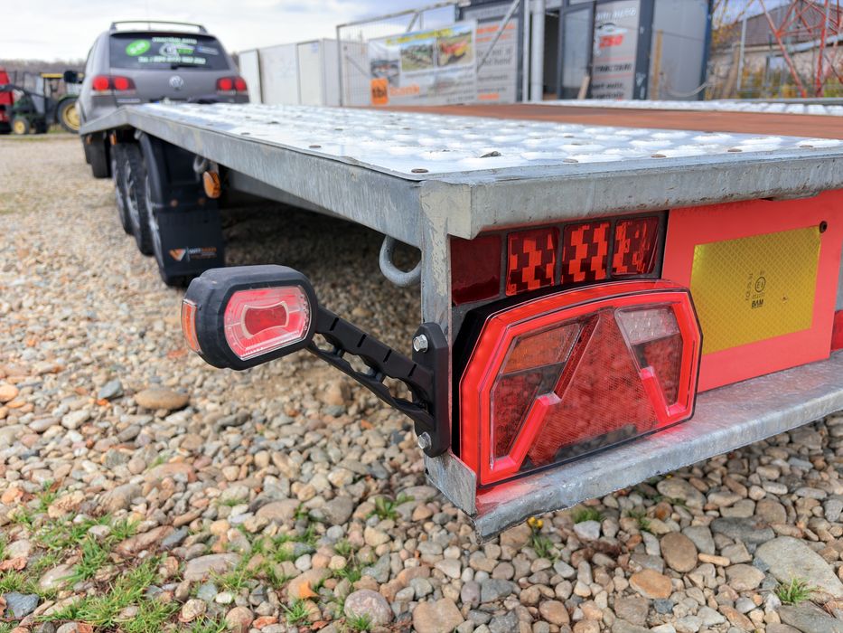 Trailer, platforma, slep cu 3 axe, 6 m, 2.2 m, 3.5 Tone, 3500 kg, 2021