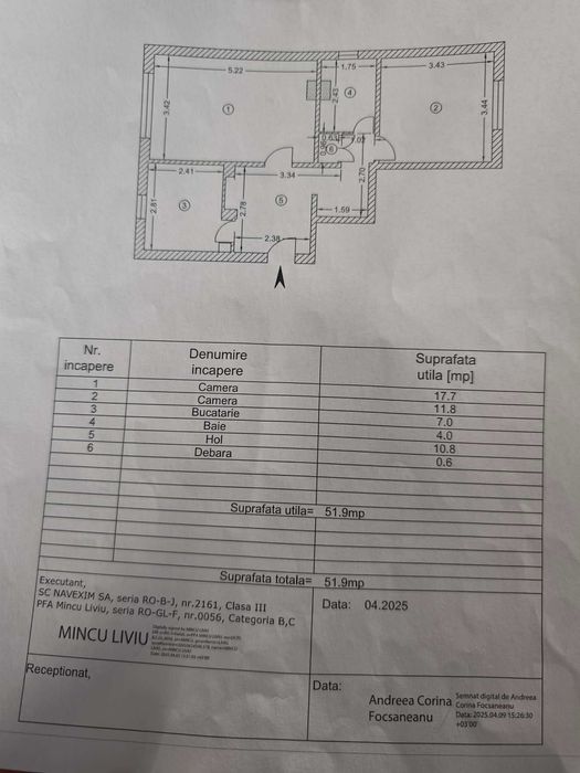 De Vanzare Apartament 2 Camere Decomandate - Zona Piata Centrala - Baia Comunala