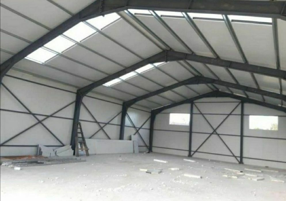 Vând hale metalice lucrăm fără avans Asiguram si montaj
