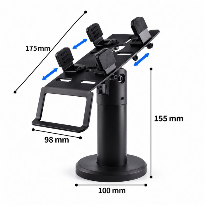 Подставка для POS-терминала — металлическая, регулируемая