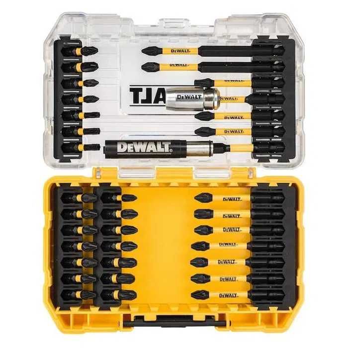 Set insurubare Dewalt cu 37 accesorii de impact,suport magnetic,nou