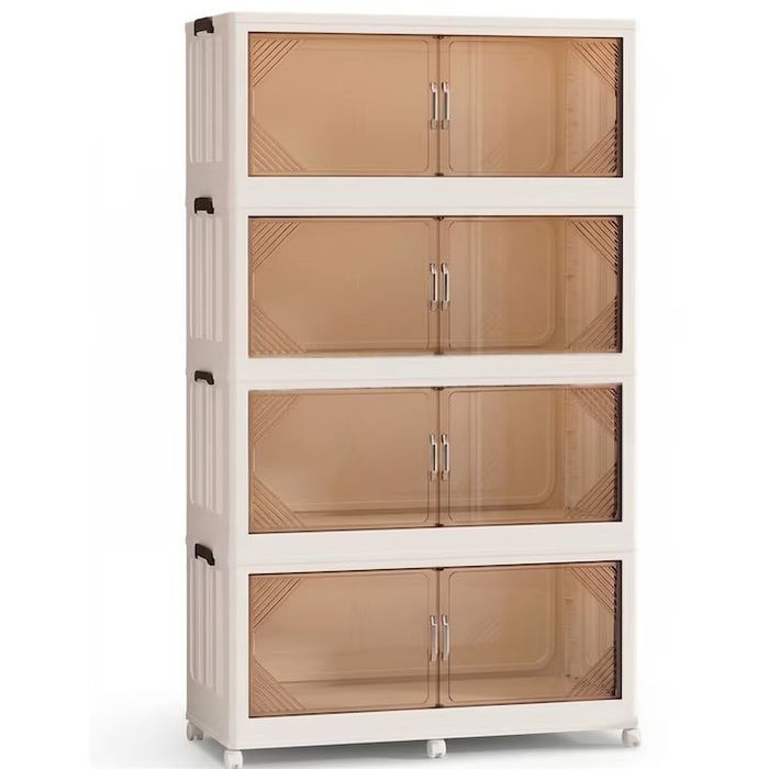 Dulap de depozitare modular si pliabil (două bucăți)
